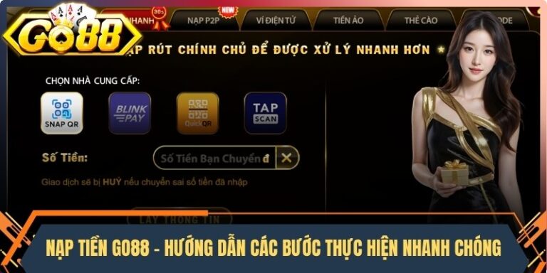 Nạp Tiền Go88