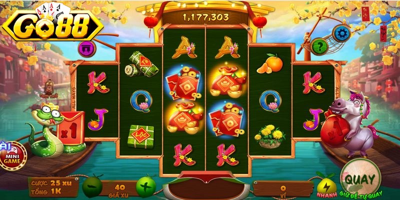 Bí kíp săn nổ hũ Sắc xuân chợ tết tại GO88 từ cao thủ là quản lý vốn tốt