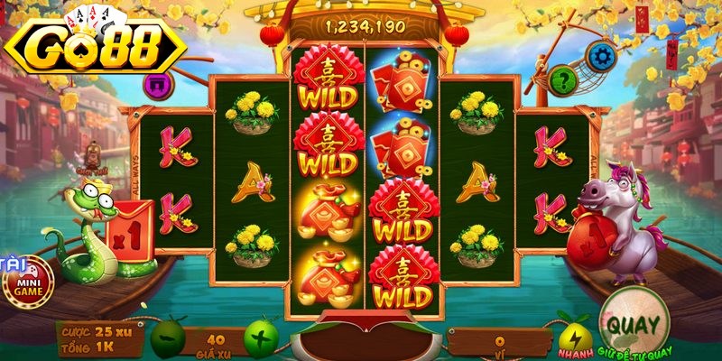Hệ thống biểu tượng và tỷ lệ trả thưởng tại GO88 đáng chú ý