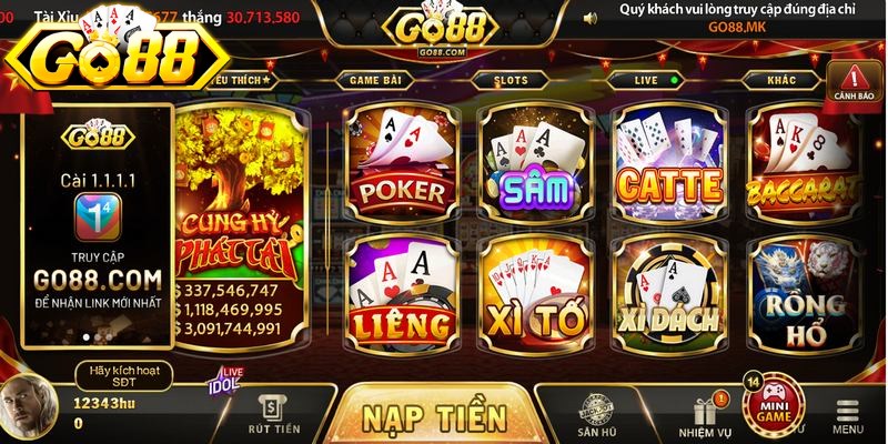 Hướng dẫn quy trình tải app Go88 dễ dàng cho thành viên